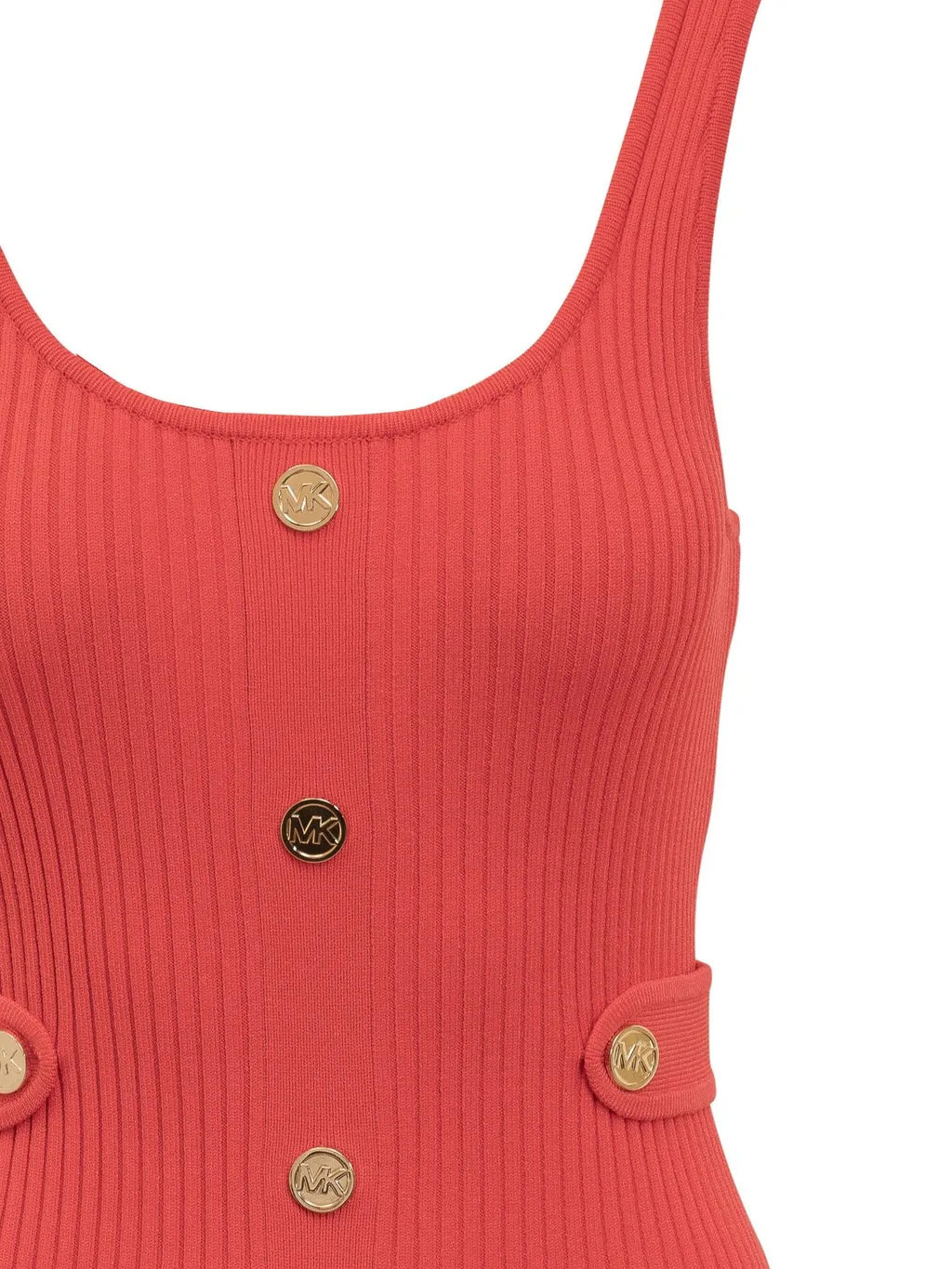Michael Michael Kors Sleeveless Knit Midi Dress