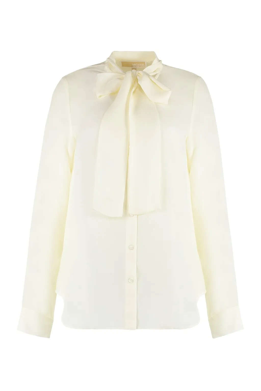 Michael Michael Kors Tie-Neck Buttoned Blouse