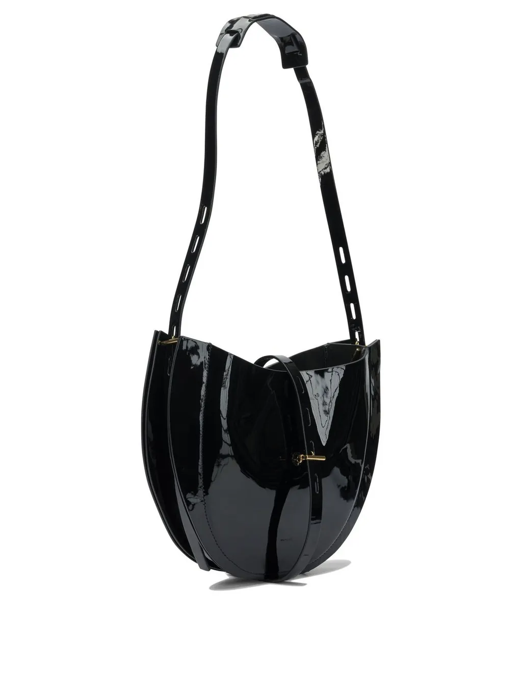 Mino Bossi Lizzie Vernice Shoulder Bag
