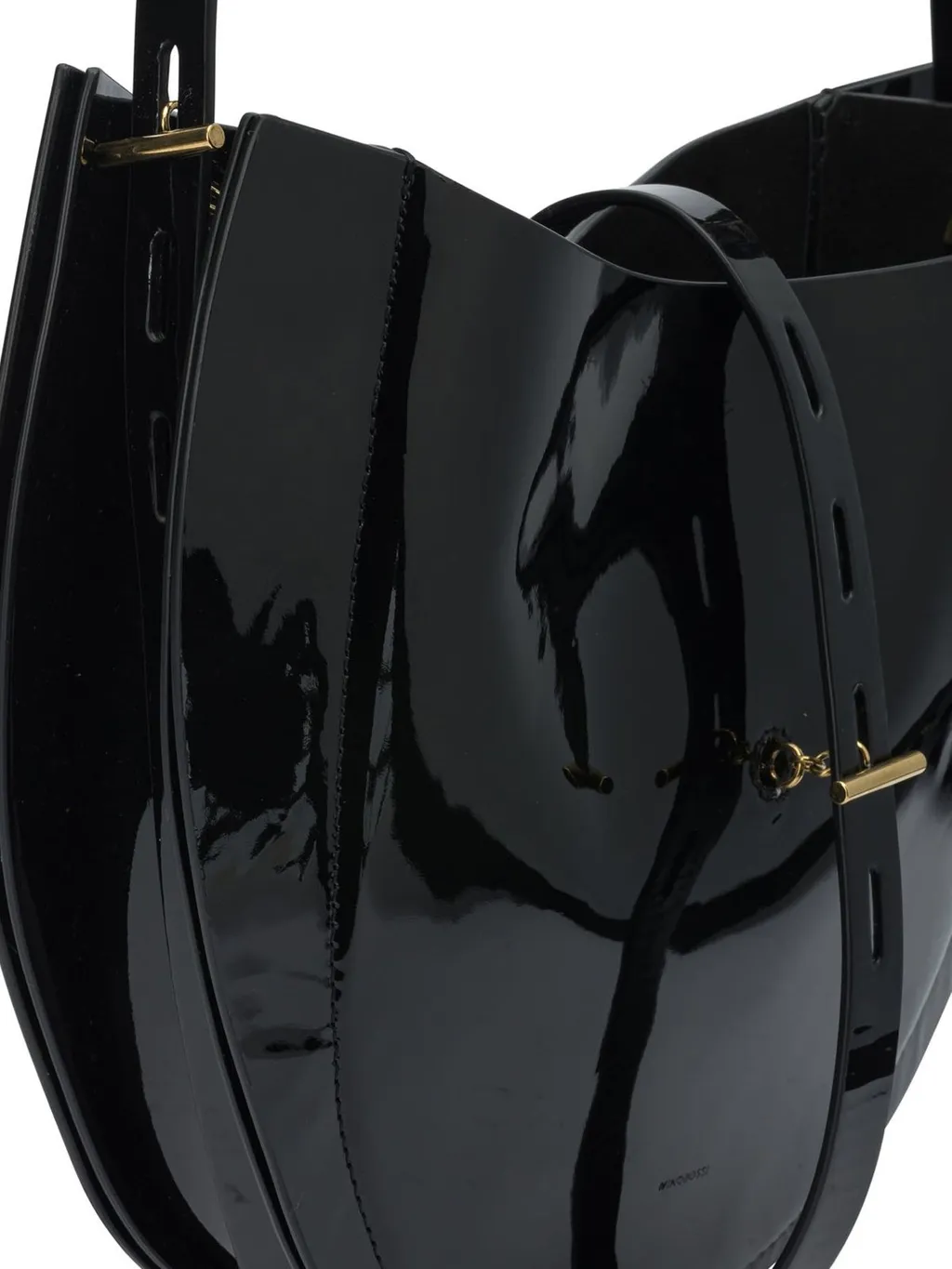 Mino Bossi Lizzie Vernice Shoulder Bag