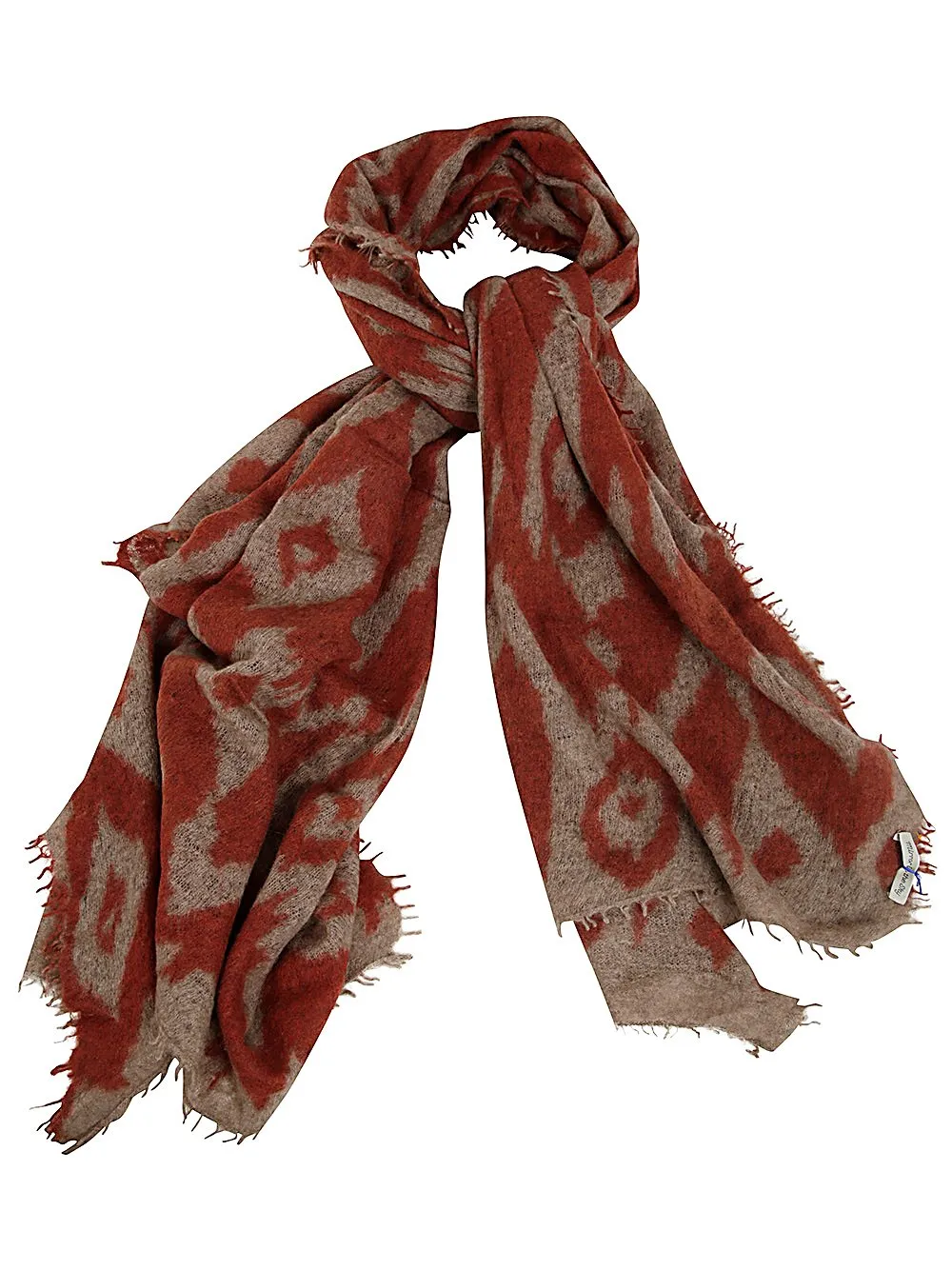 Mirror In The Sky Patterned Wrap Scarf