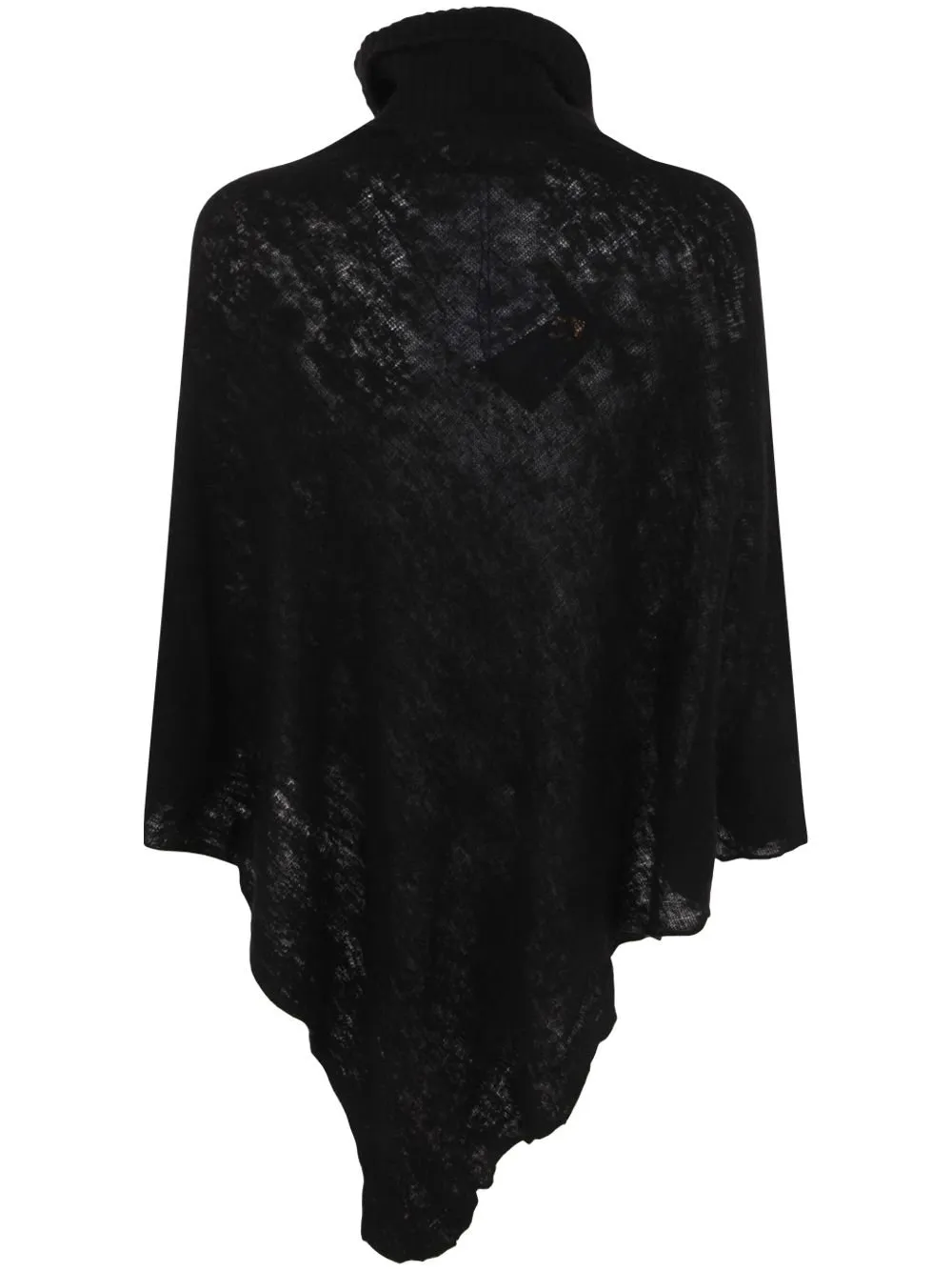 Mirror In The Sky Polo Neck Poncho Coat