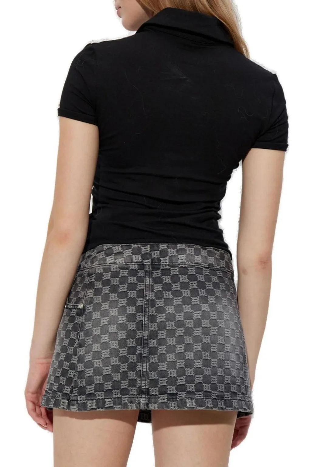 Misbhv Fitted Jersey Polo Top