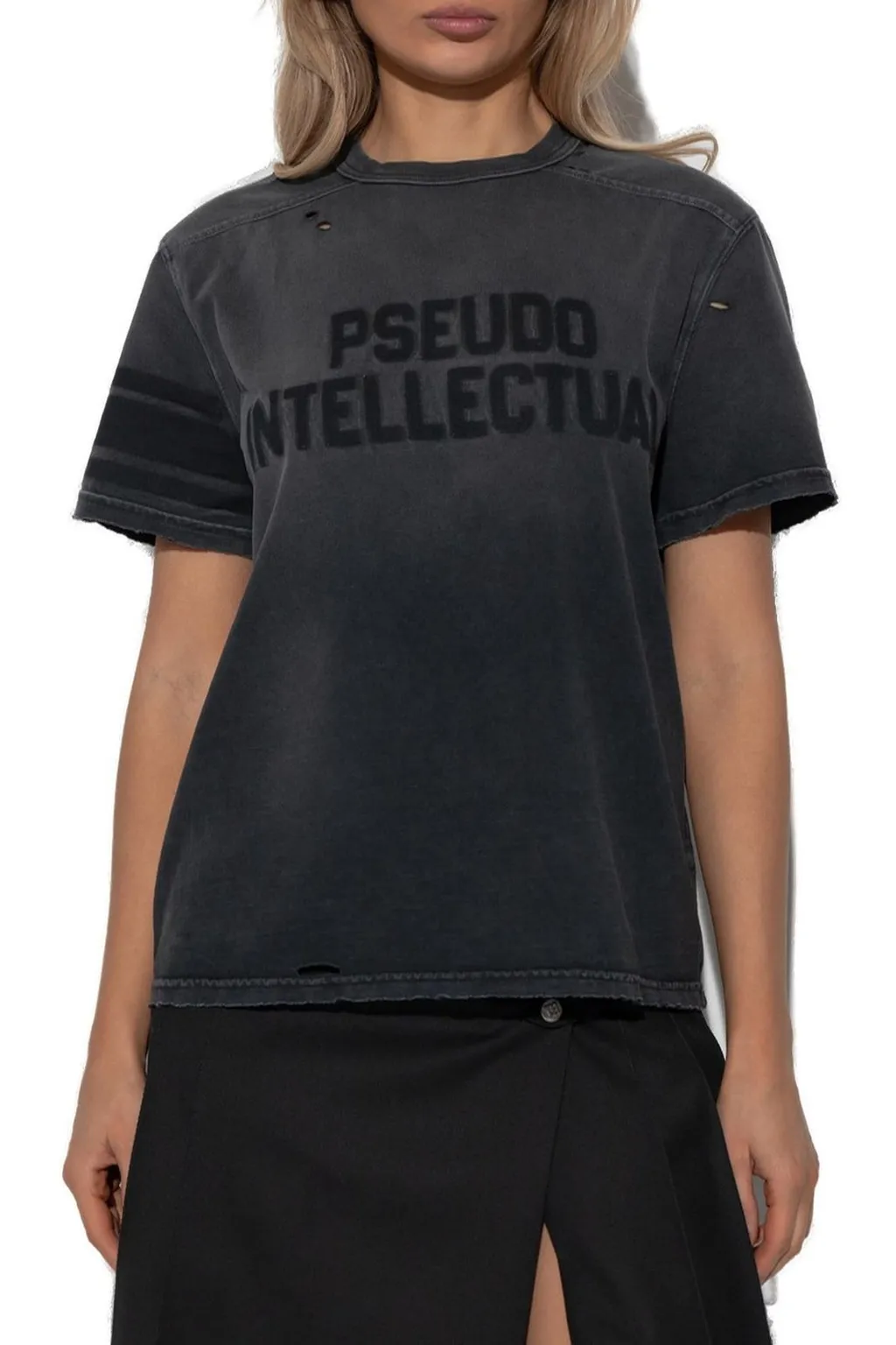 Misbhv Printed Distressed T-Shirt