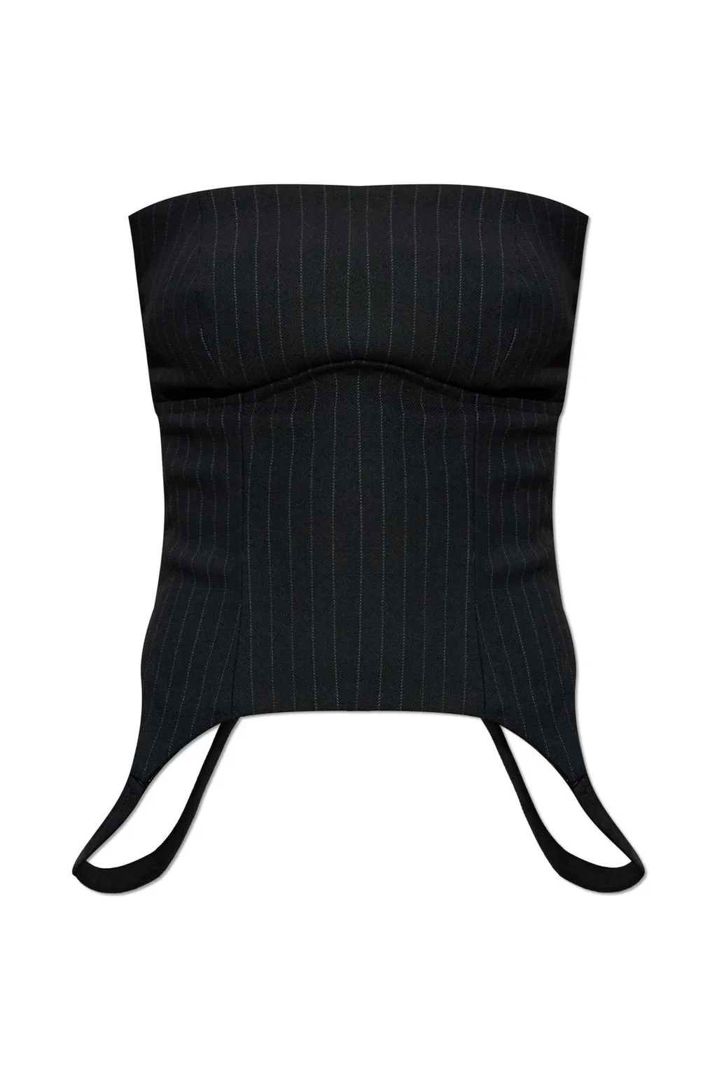 Misbhv Pinstripe Corset Top