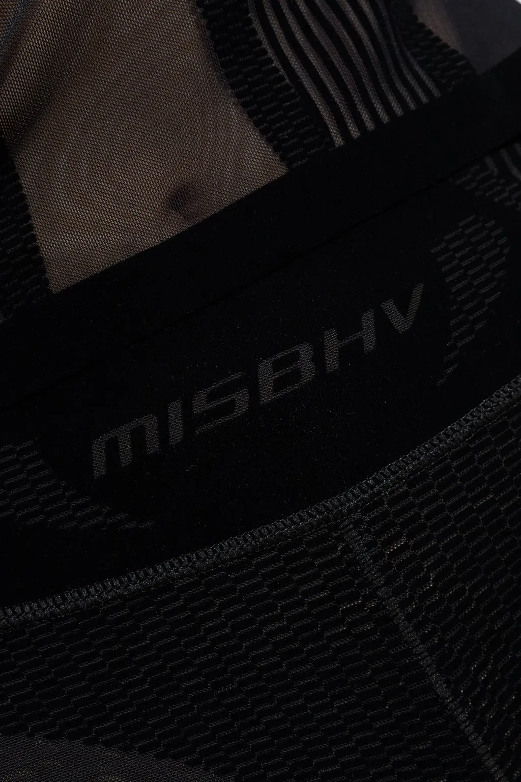 Misbhv Flock Mesh Sport Flared Pants