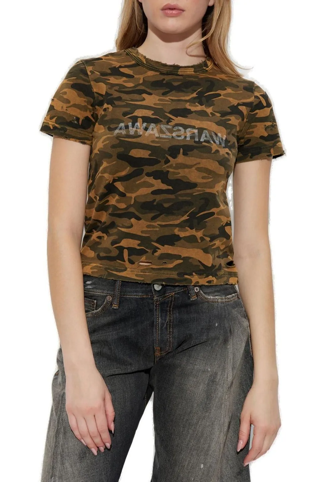 Misbhv Warszawa Camo Small Fit T-Shirt