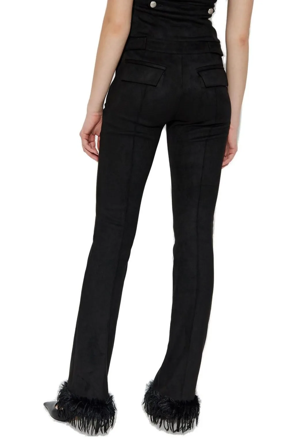 Misbhv Faux Suede Trousers