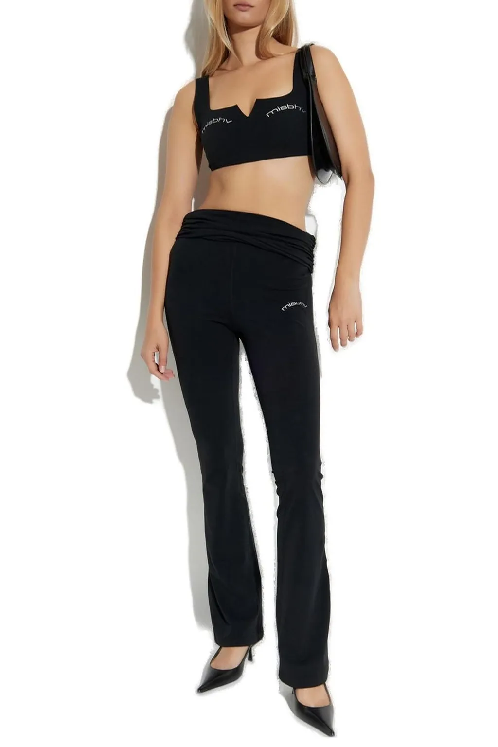 Misbhv V-Neck Sleeveless Cropped Top