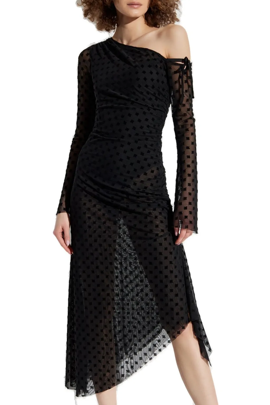 Misbhv Monogram Midi Dress
