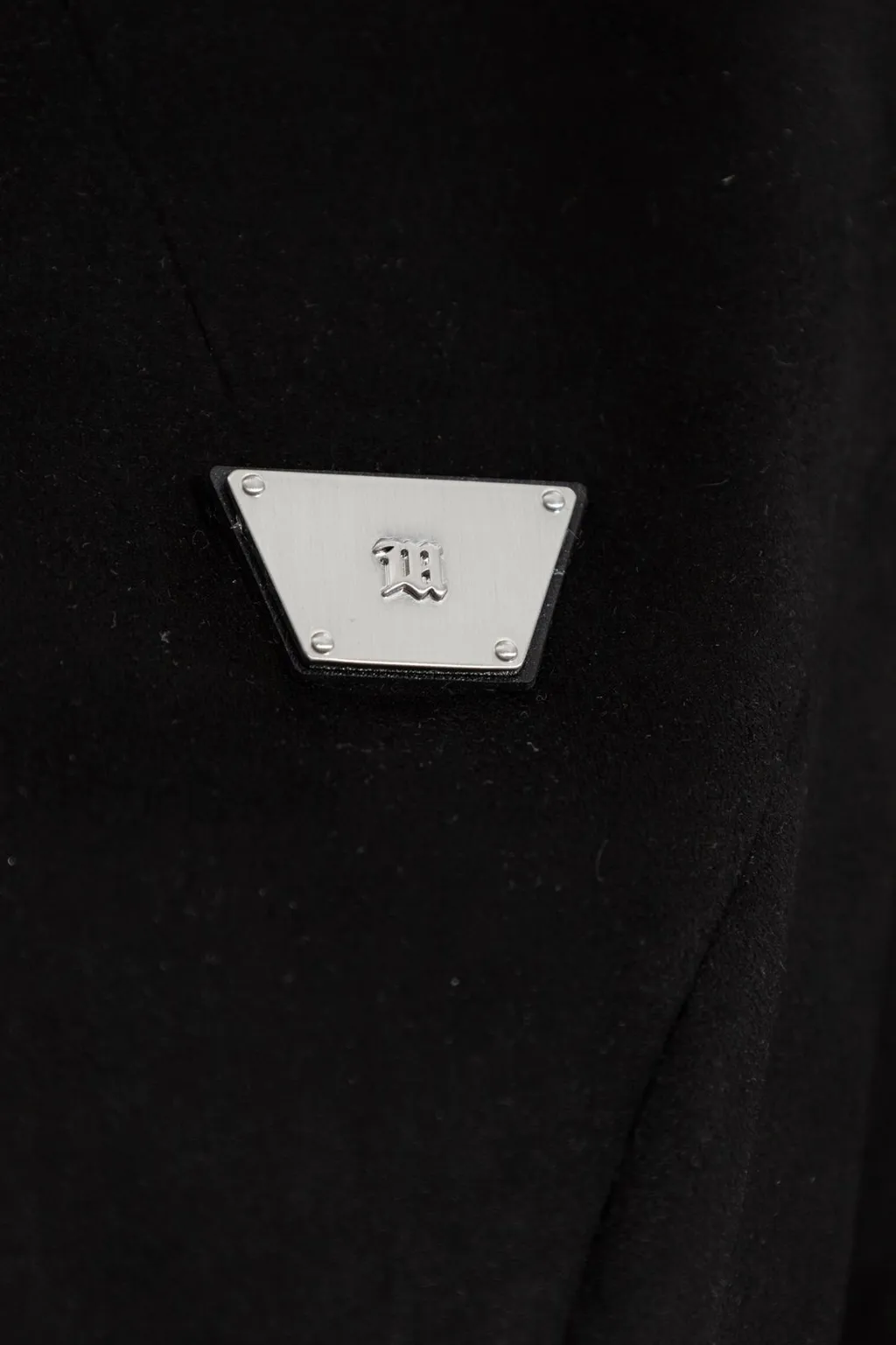 Misbhv Logo Plaque Zip-Up Jacket