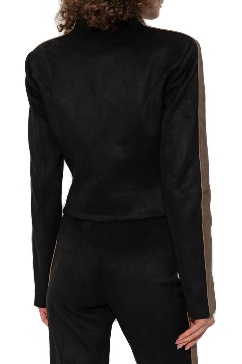 Misbhv Logo Plaque Zip-Up Jacket