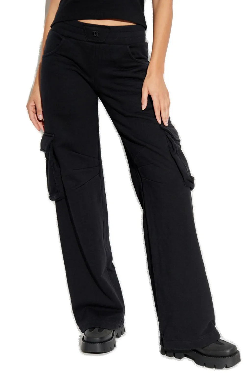Misbhv Logo Embroidered Cargo Sweatpants