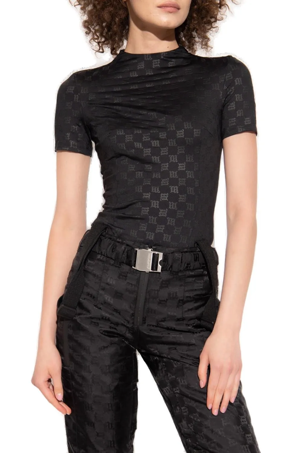 Misbhv Monogram Mockneck T-Shirt