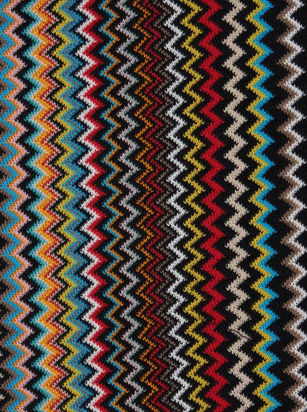 Missoni Fringed Knitted Scarf