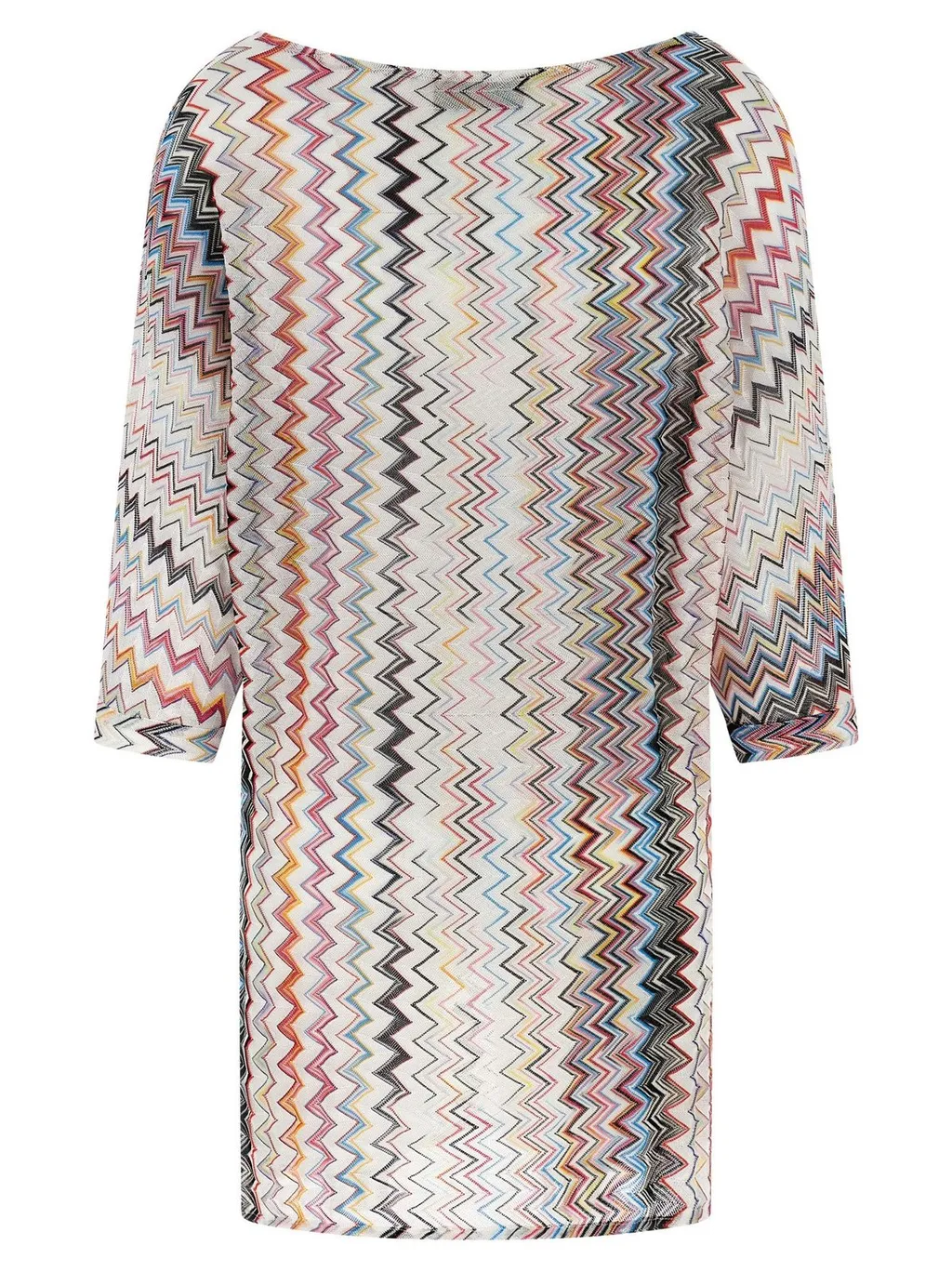 Missoni Zig-Zag Pattern Knitted Top