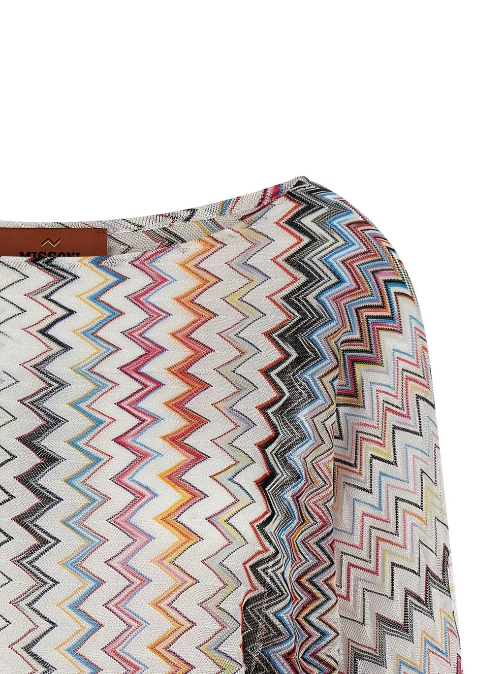 Missoni Zig-Zag Pattern Knitted Top