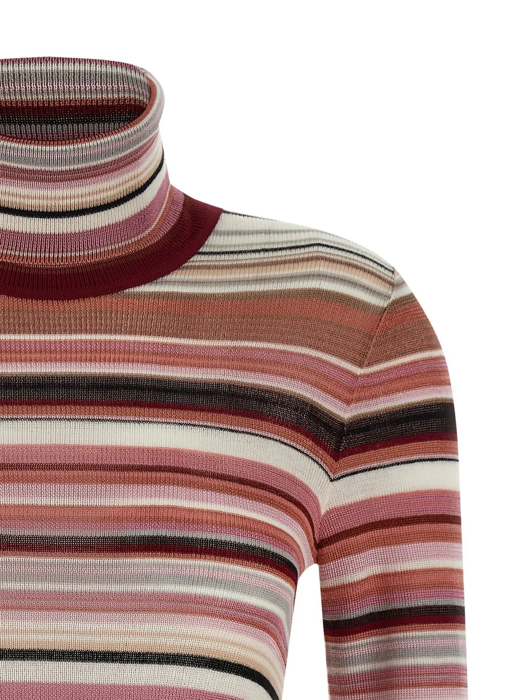 Missoni Striped Turtleneck Jumper