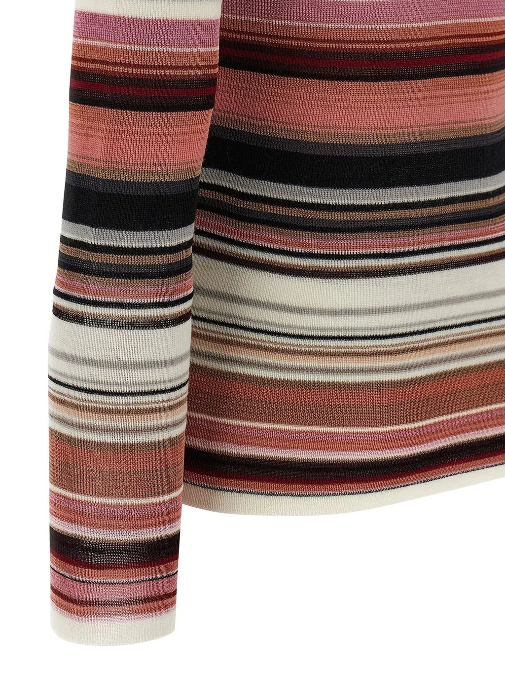 Missoni Striped Turtleneck Jumper