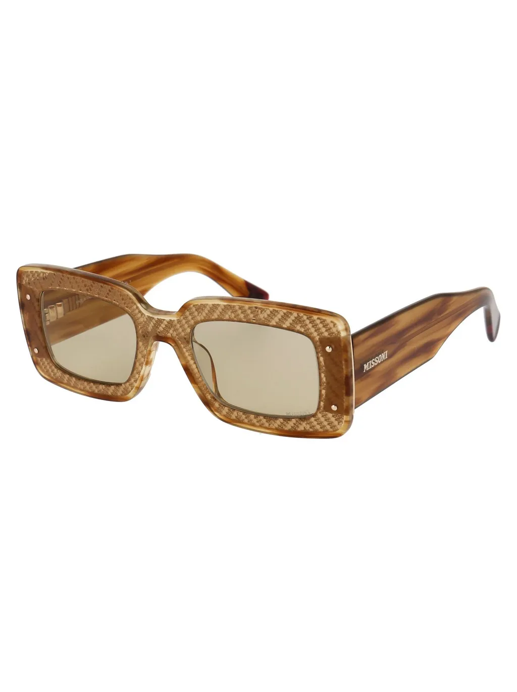 Missoni Rectangular Frame Sunglasses