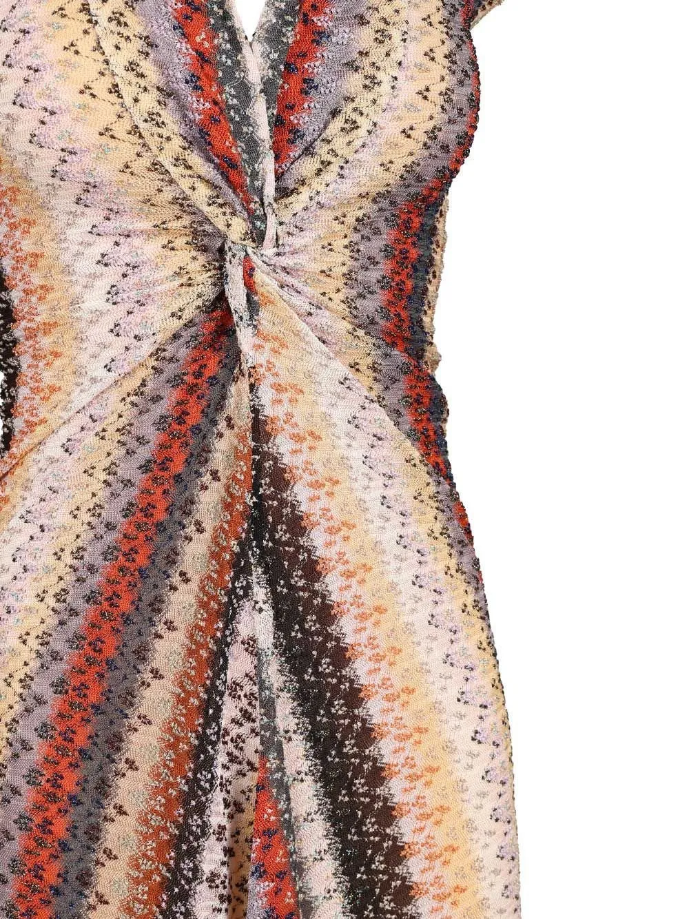 Missoni Sleeveless Knot Long Dress