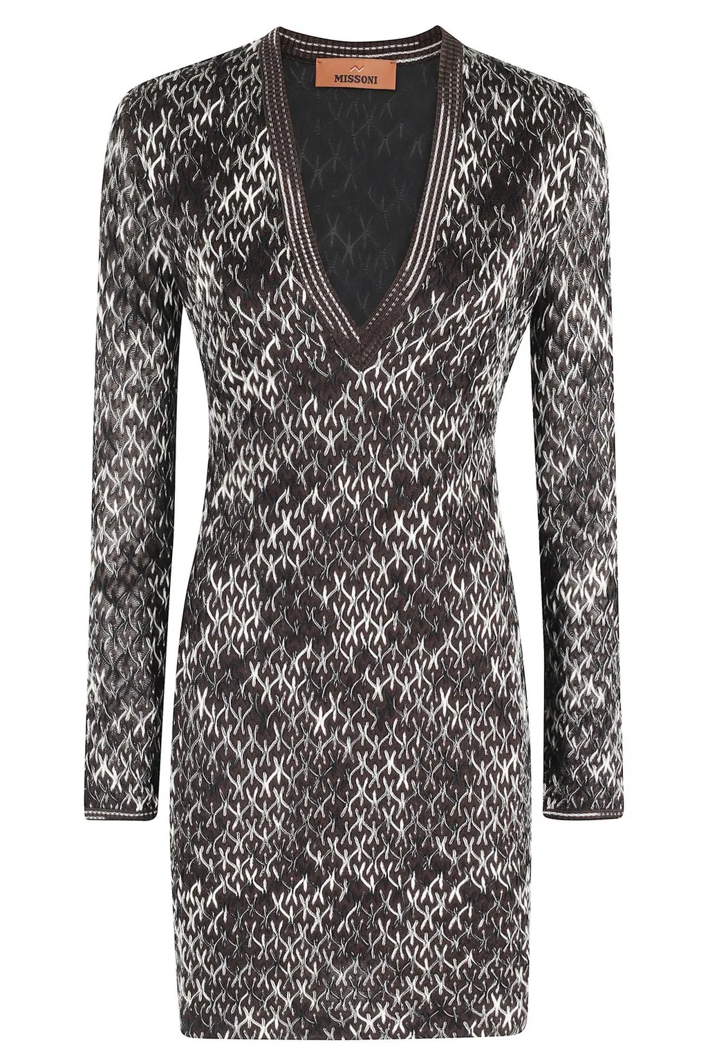 Missoni V-Neck Mini Dress
