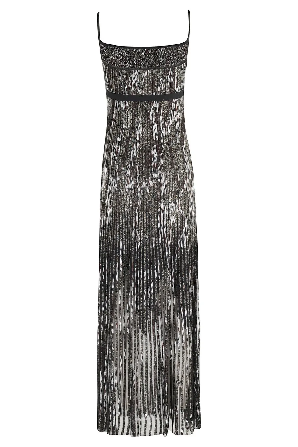 Missoni Spaghetti-Strap Pleated Maxi Dress