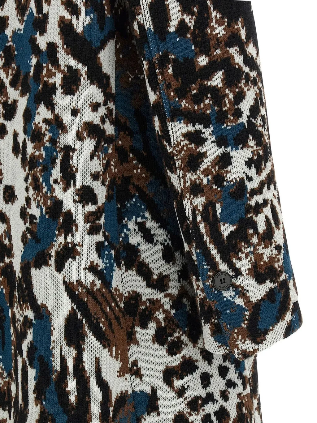 Missoni Animalier Jacquard Mid-Length Coat