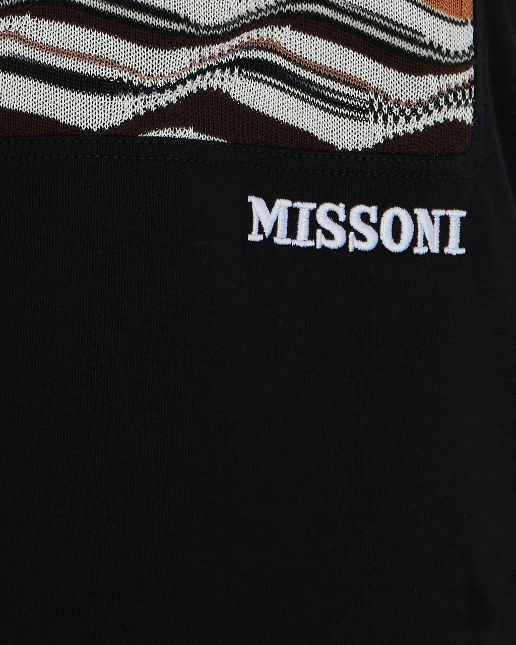 Missoni Wave Patterned Crewneck T-Shirt
