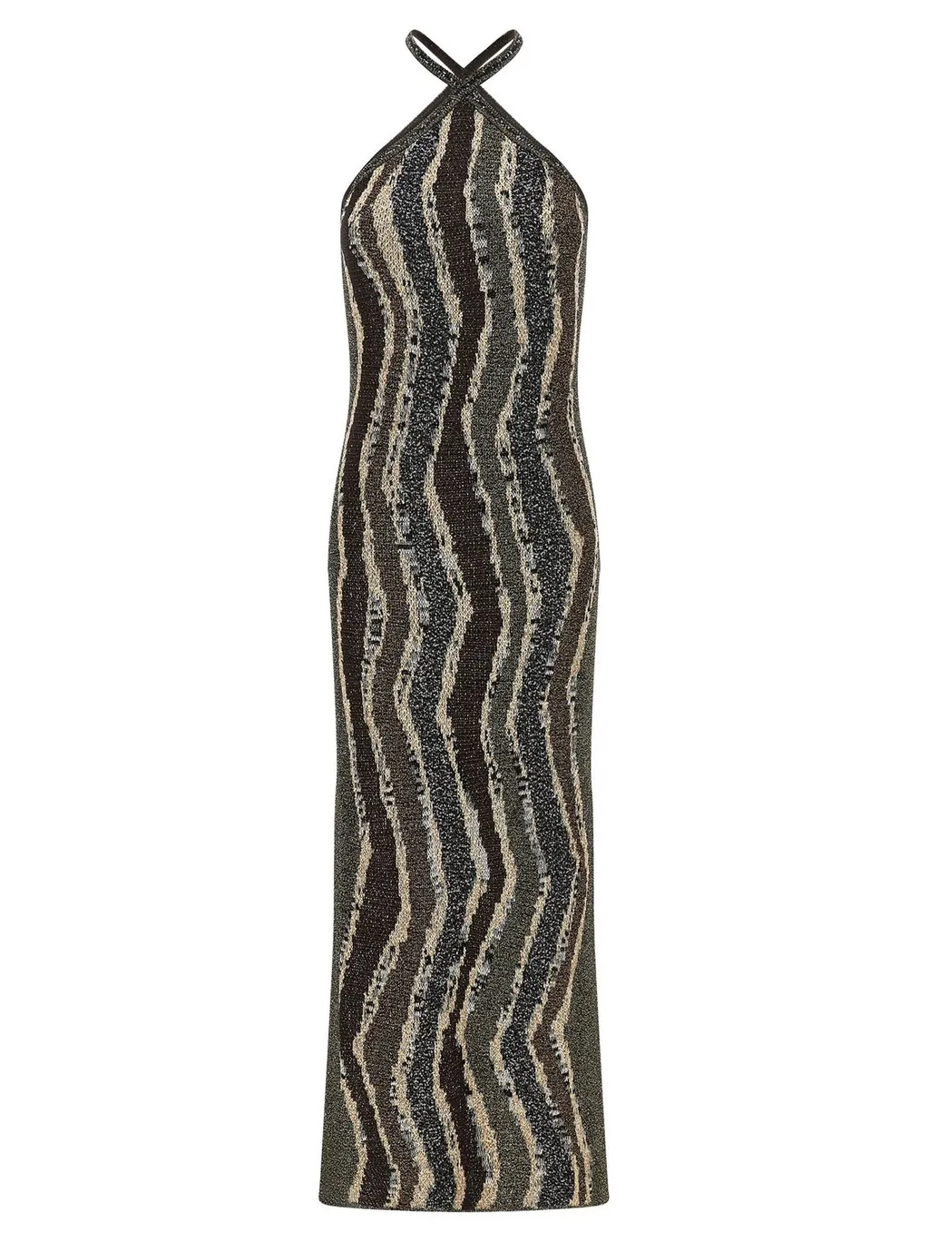 Missoni Wave Patterned Sleeveless Dress