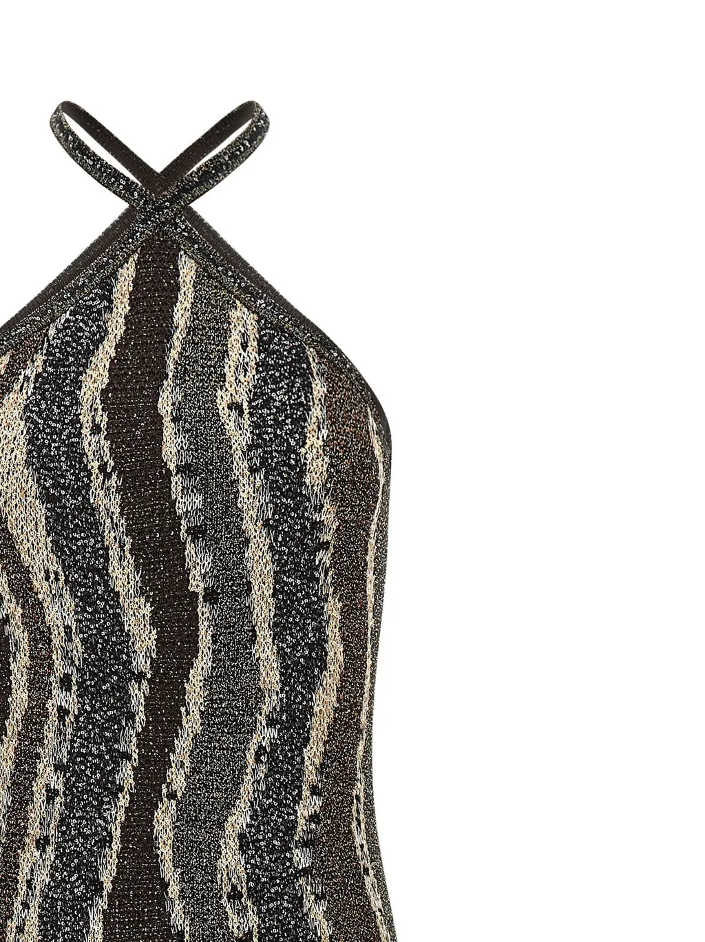 Missoni Wave Patterned Sleeveless Dress