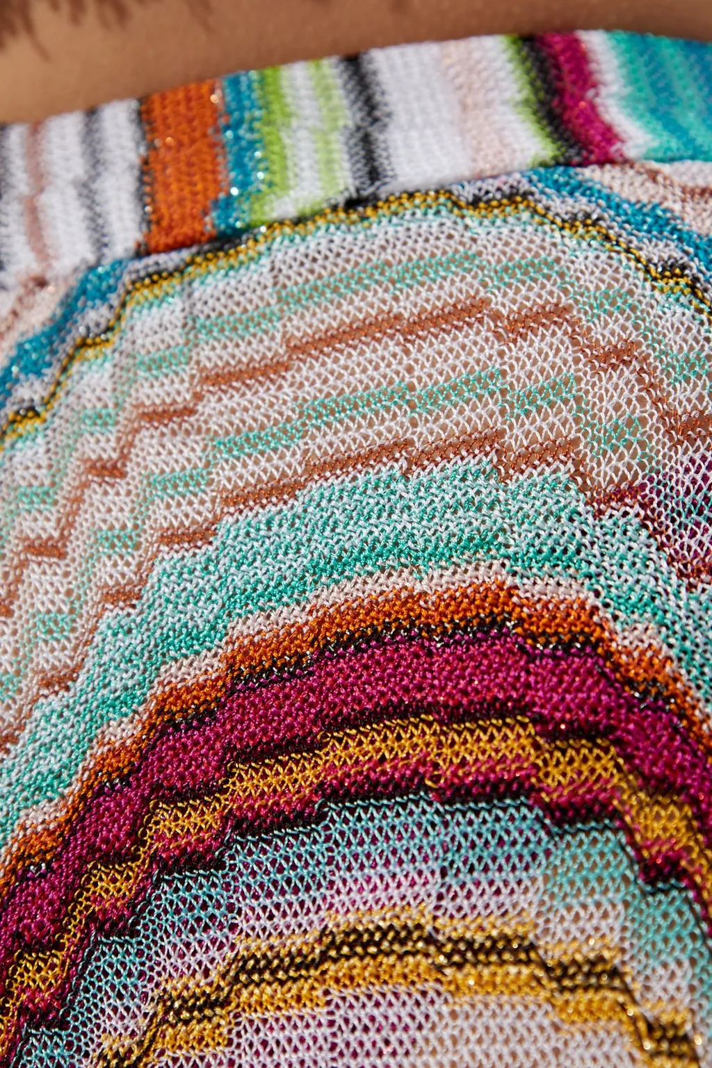 Missoni Side Slit High-Waisted Trousers