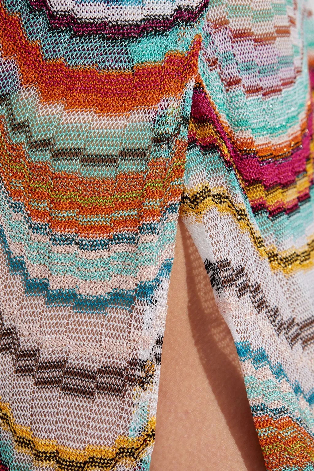 Missoni Side Slit High-Waisted Trousers