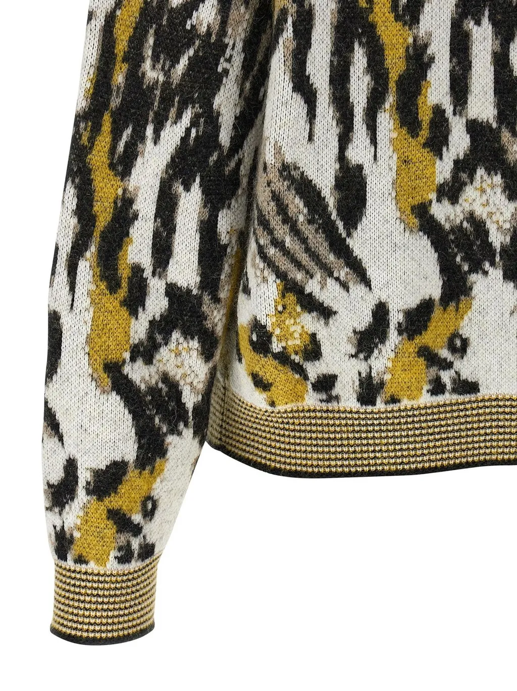 Missoni Animal Motif Crewneck Knitted Jumper
