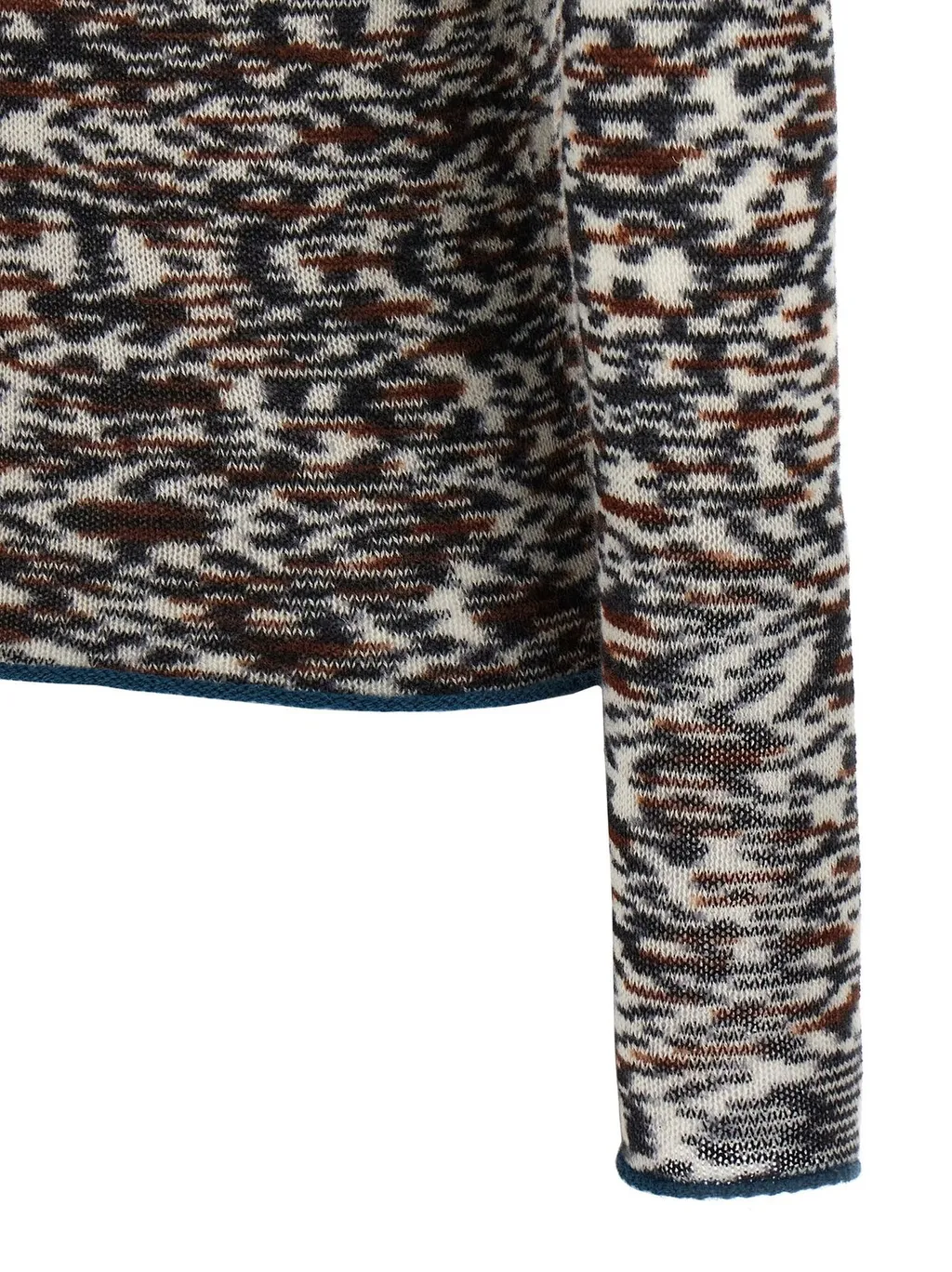 Missoni Flame Pattern Crew Neck Sweater