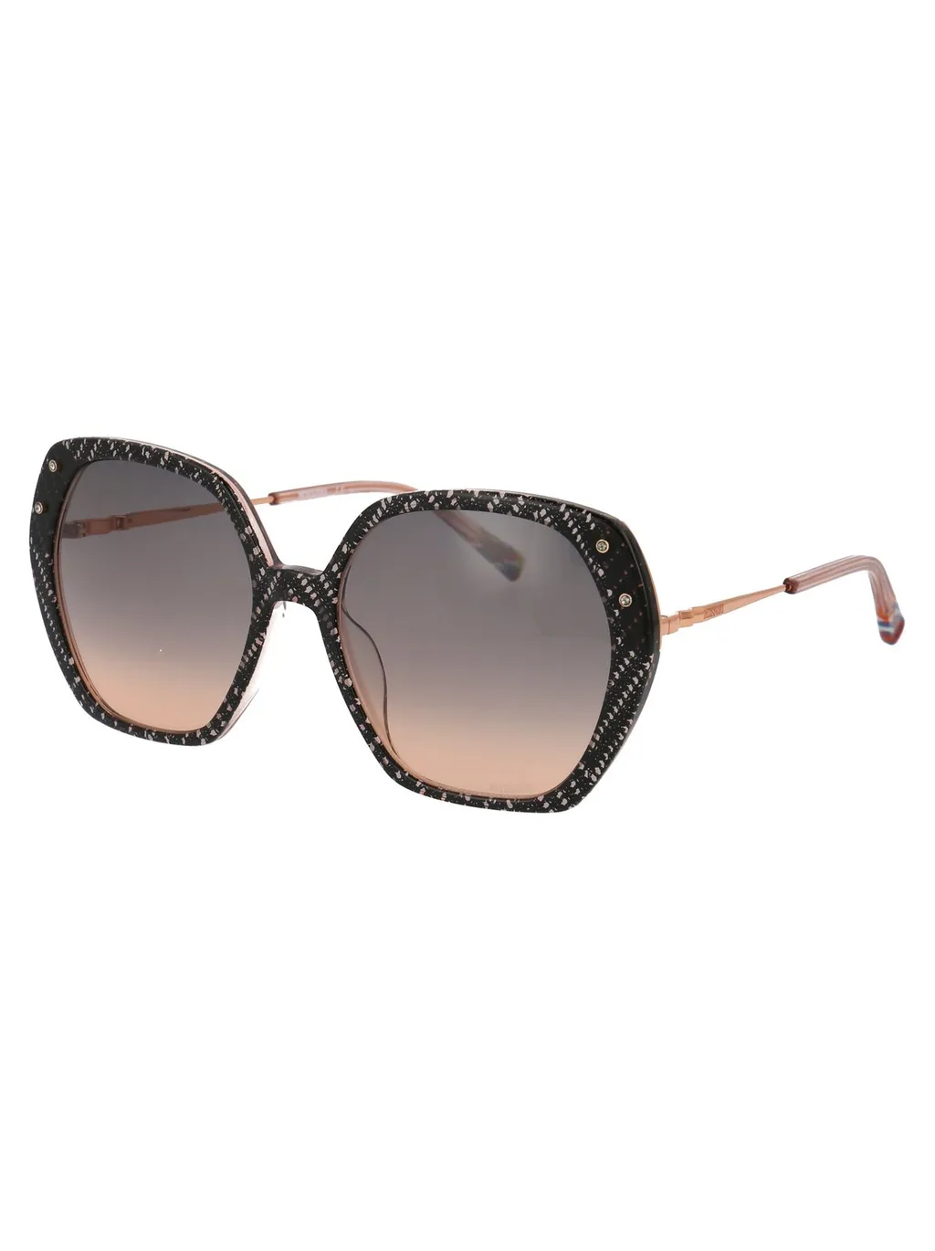 Missoni Hexagon Frame Sunglasses