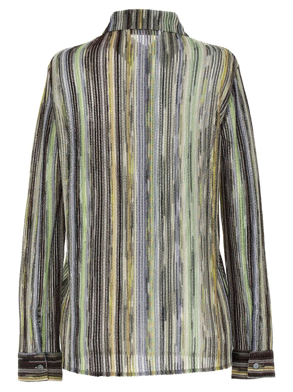 Missoni Striped Straight Hem Shirt