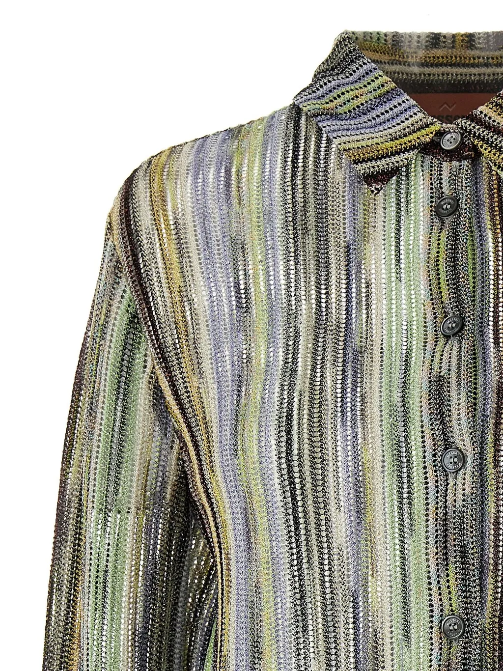 Missoni Striped Straight Hem Shirt
