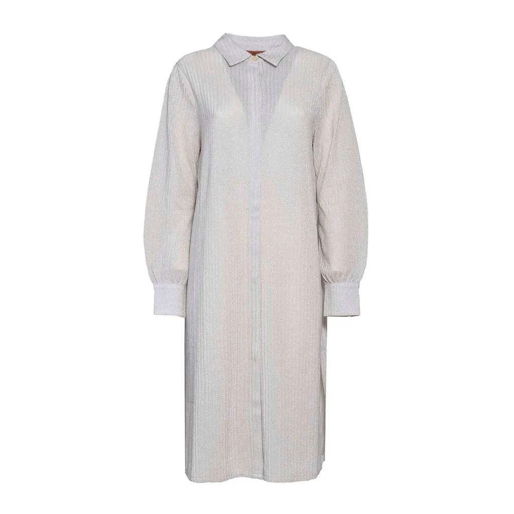 Missoni Belted Long-Sleeved Midi Dress