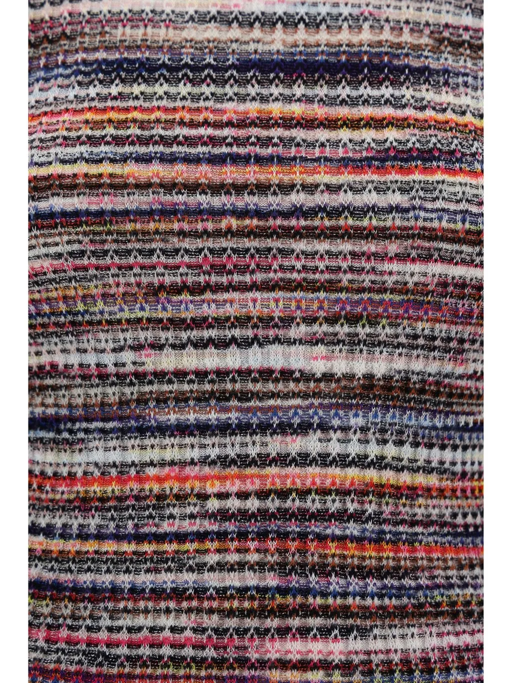 Missoni Roll-Neck Striped Knitted Jumper