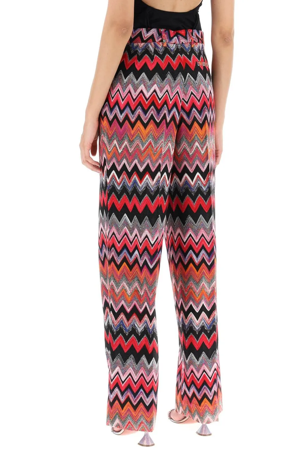 Missoni Zig Zag Pattern Wide-Leg Pants