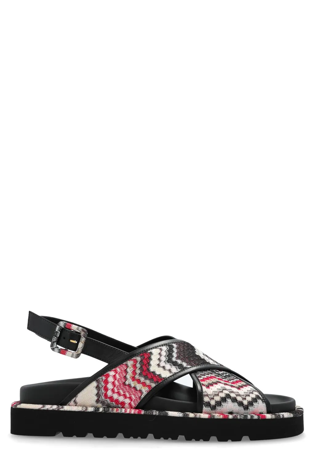 Missoni Patterned Buckled Sandals
