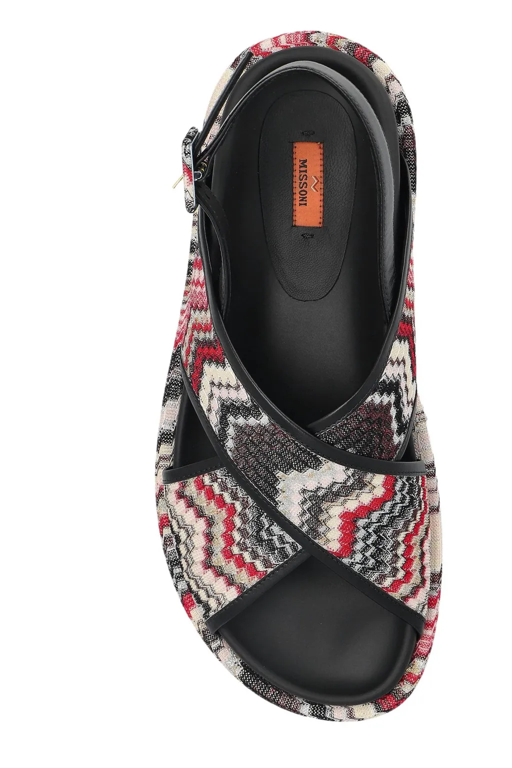 Missoni Patterned Buckled Sandals