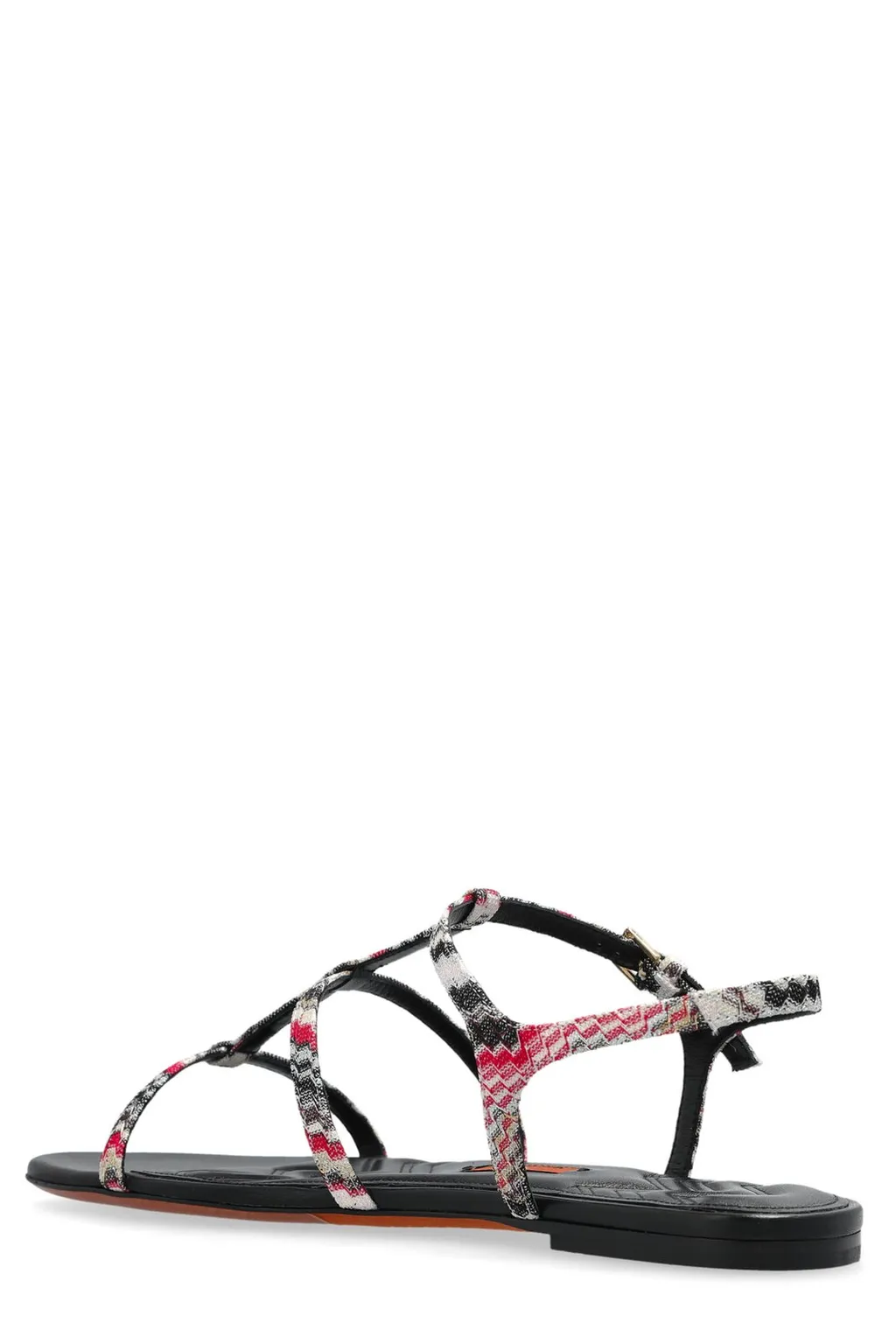 Missoni Patterned Buckled Sandals