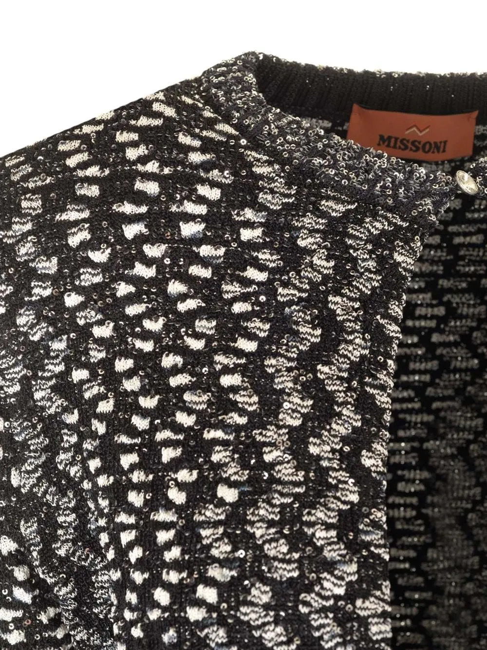 Missoni Sequin-Embellished Cropped Cardigan