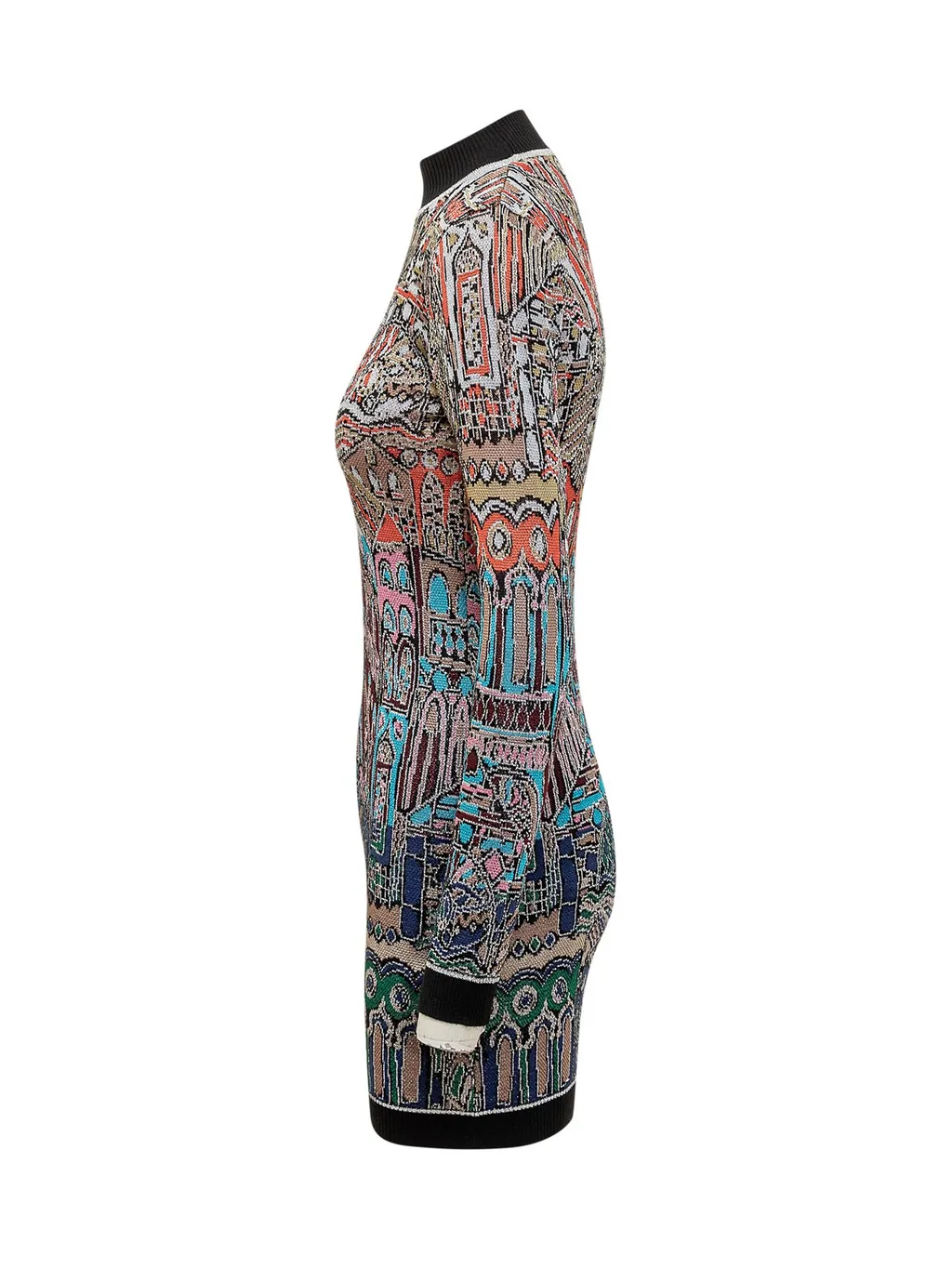 Missoni Jacquard Knitted Jumper Dress