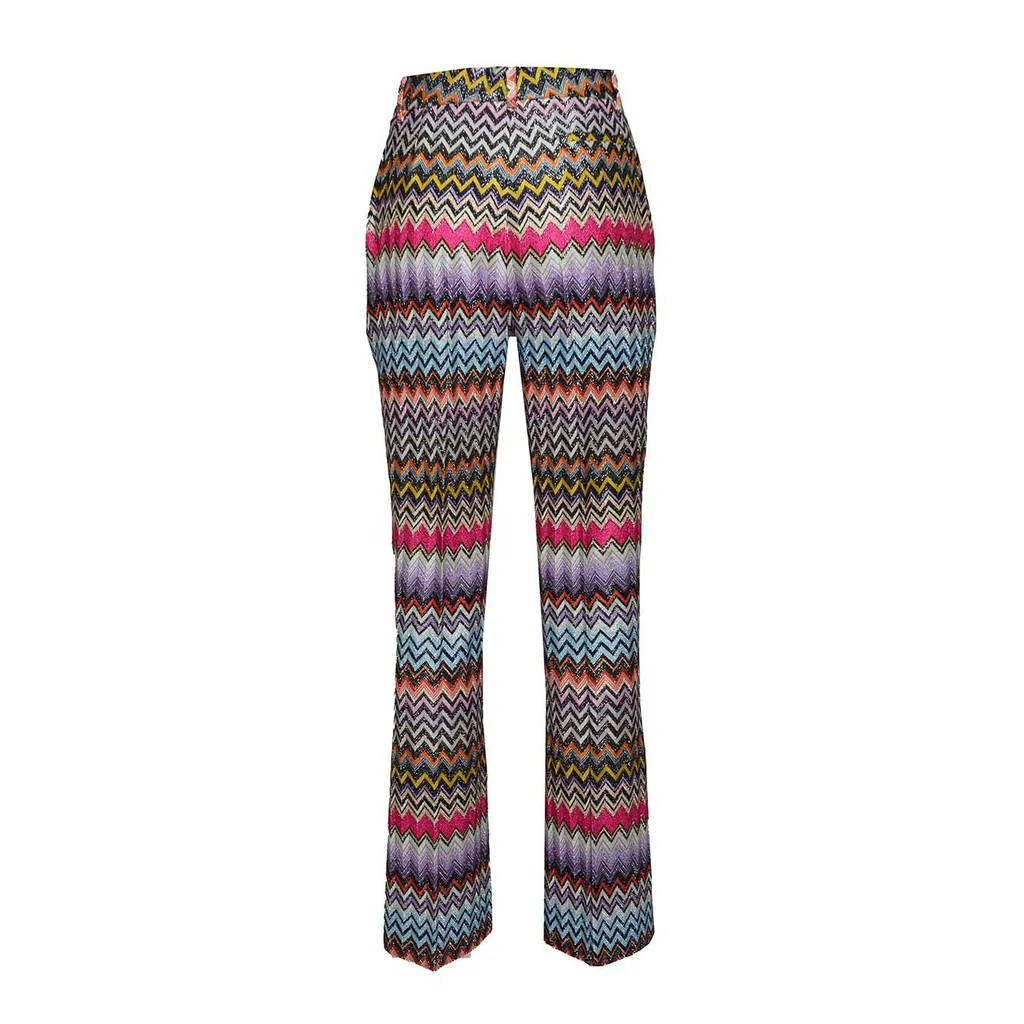 Missoni Zigzag Printed Pleated Trousers