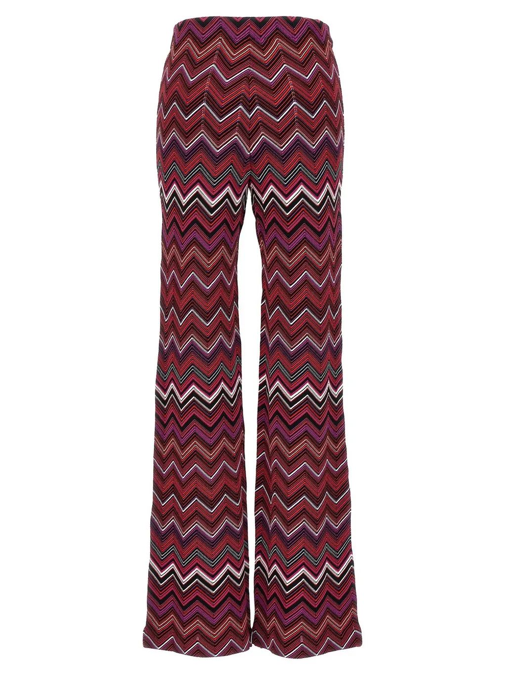 Missoni Zigzag High-Waist Straight-Leg Trousers