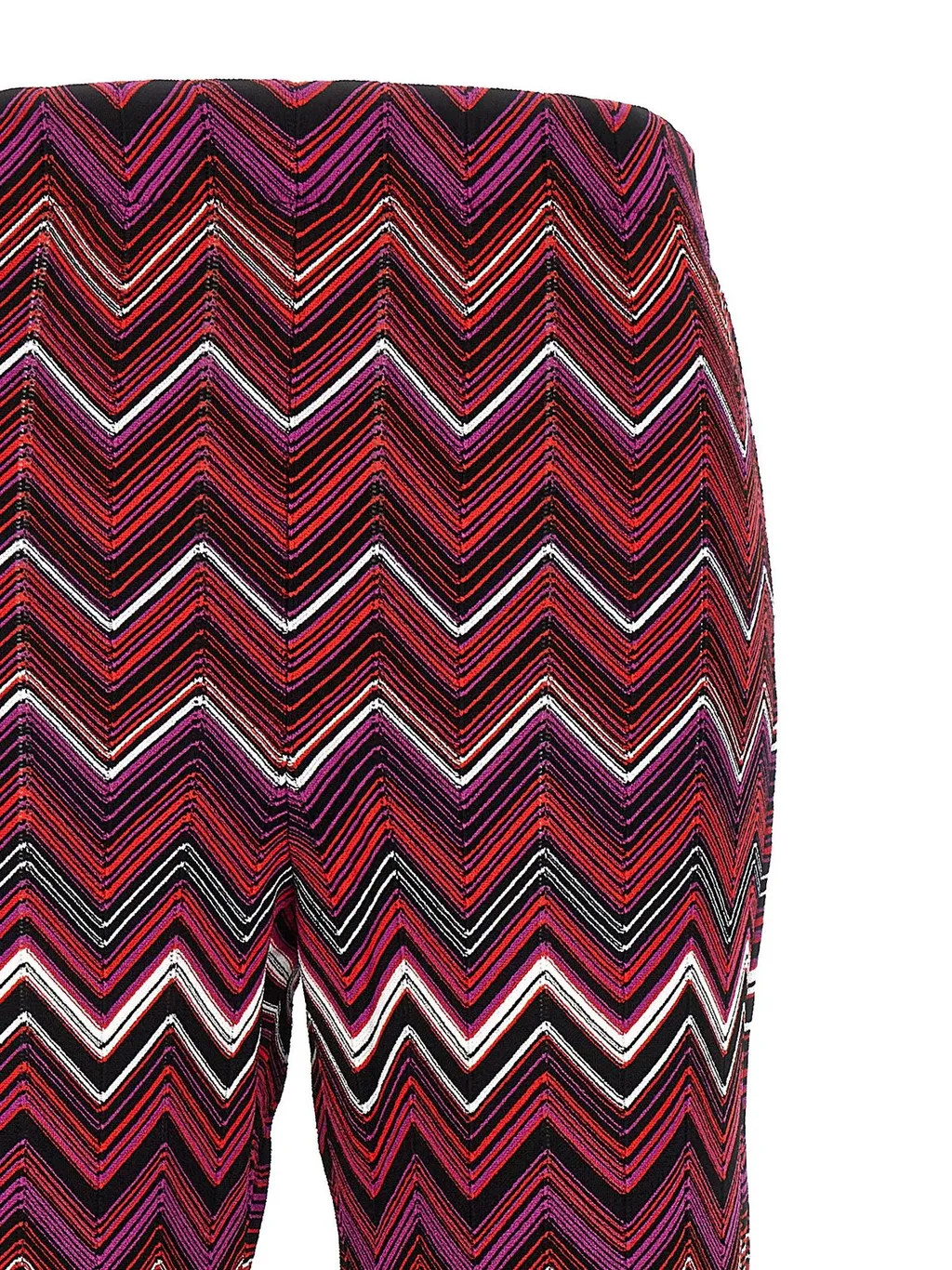 Missoni Zigzag High-Waist Straight-Leg Trousers