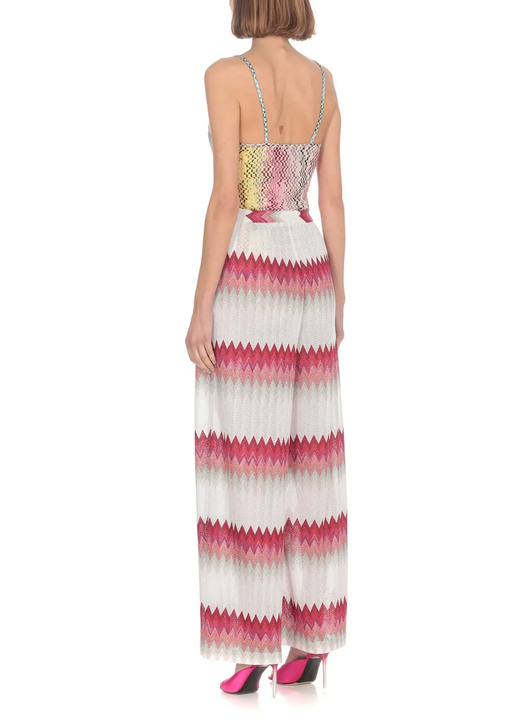 Missoni Zigzag Wide-Leg Pants